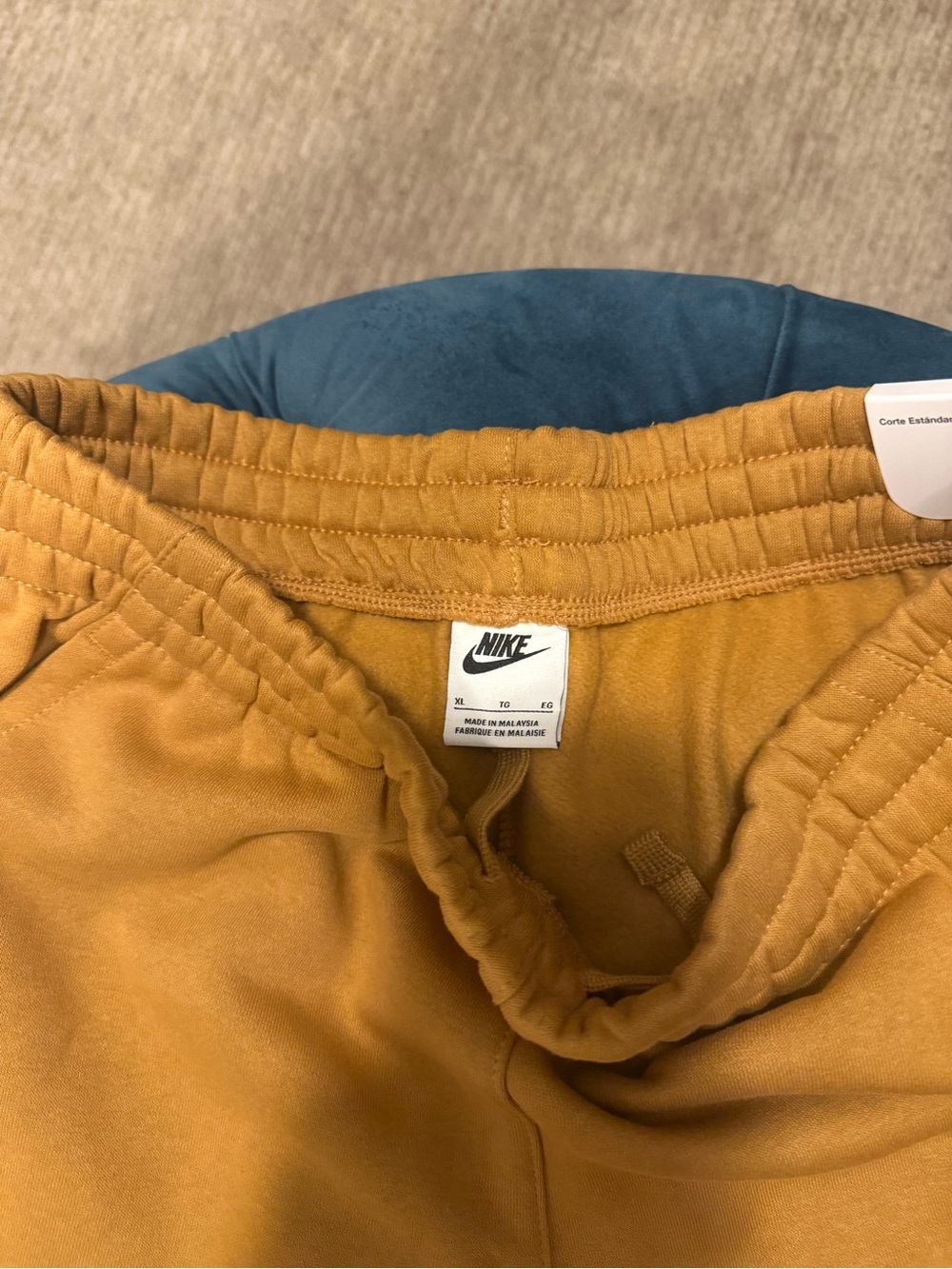 Nike Kids Mustard Gold Joggers